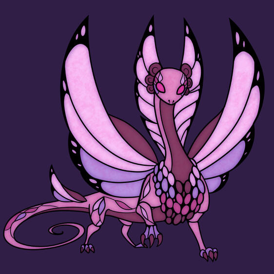 Stained Glass Dragon