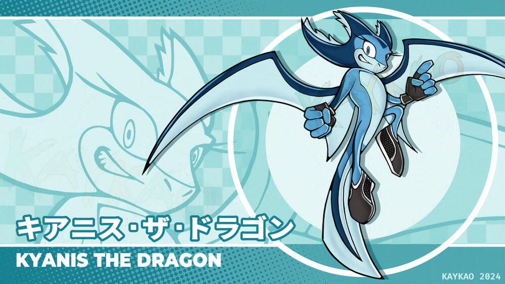 Kyanis the Dragon